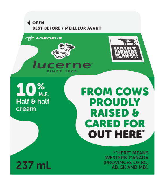 Half Half Cream Lucerne